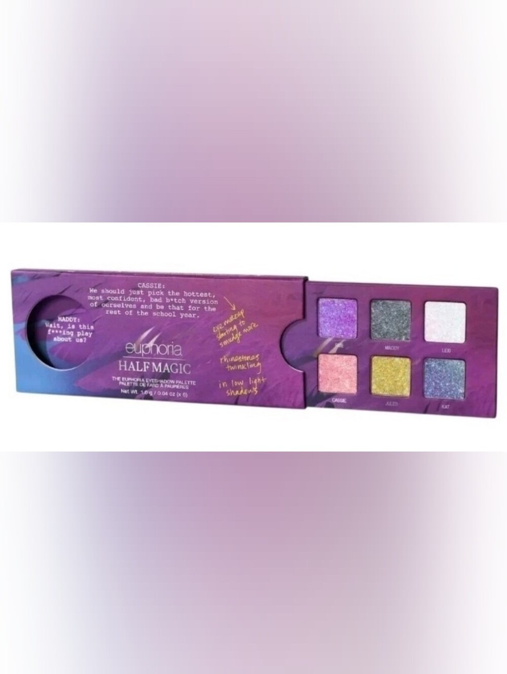 HALF MAGIC x EUPHORIA Eyeshadow Palette Limited Edition Donni Davy - NEW IN BOX